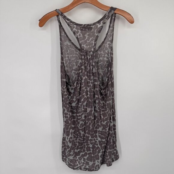 Michael Stars Womens Leopard  2 pc shirt jacket knit  Long Sleeve Top one size - Picture 13 of 14